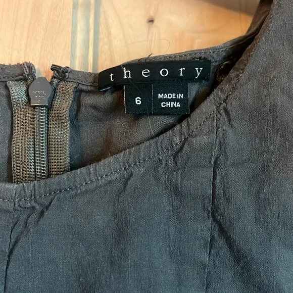 Theory sleeveless dress sleeveless SZ 6 - Picture 5 of 6